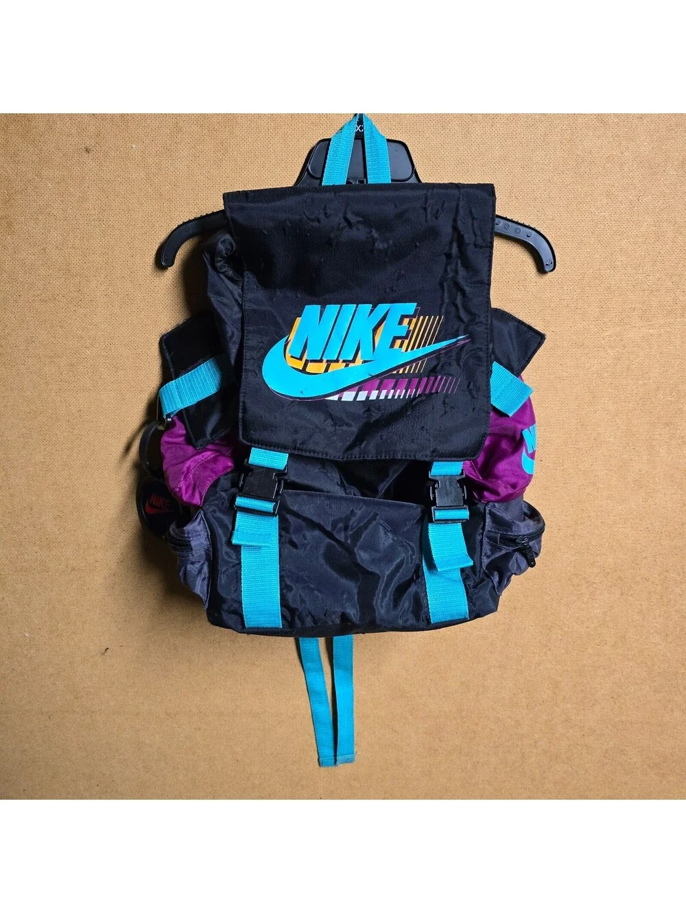 OG 90's Vintage Nike Urban Jungle Hoop Heroes Backpack Utility Bag Y2K  Jordan